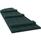 Ekena Millwork Americraft 4-Board (3 Batten) Wood Joined Board-n-Batten Shutters w/ Arch Top, ARW401BQ414X77FGH, PR ARW401BQ414X77FGH - alternate 4